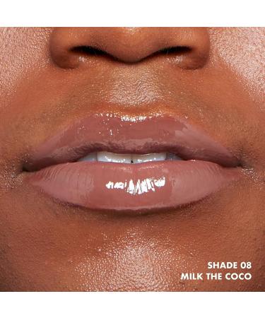 Nyx Professional Makeup Milky Gloss - Vegan Lip Gloss for 12 Hour Hydration in Milk The Coco (Chocolate Brown) - Buy Online on GoSupps.com