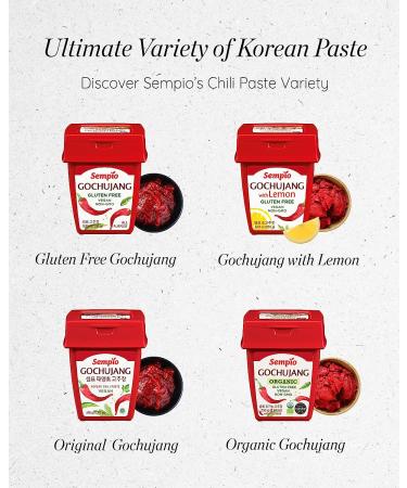 Sempio Organic Gochujang Korean Chili Paste 250g - All Purpose Sauce | Sweet & Spicy 8.81oz (Pack of 1) - Buy Online on GoSupps.com