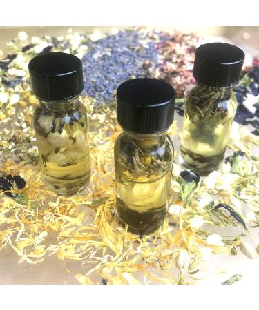 Blessing Oil by New Moon Vibes - Success Blessing Wealth Good Luck Armor Negativity Protection Spells Conjure Rituals - Handmade with Essential Oils & Herbs - Wicca Pagan Hoodoo Magick - Buy Online on GoSupps.com
