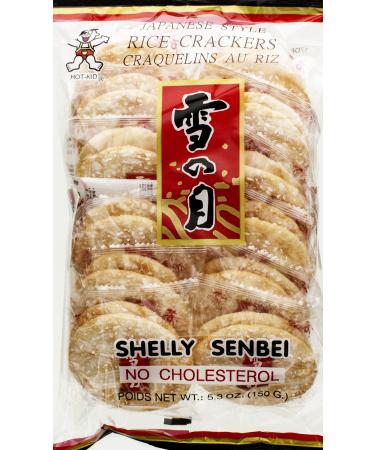 Hot Kid Shelly Senbei Rice Crackers, 5.3 Oz 5.3 Ounce (Pack of 1)