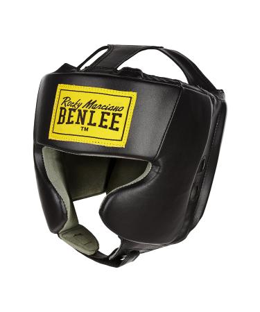 BENLEE synthetic leather head guard Mike L-XL Black