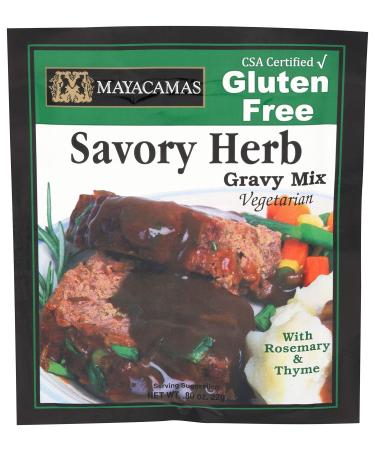 Mayacamas Savory Herb Gravy Mix 0.8 Ounce (Pack of 12) Savory Gravy