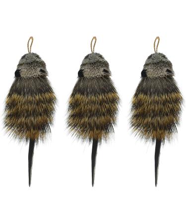Da Rat - 3 Pack Refill/Attachments for Da Bird, Cat Catcher, Clarion Baton, Flying Frenzy - Brown - Buy Online on GoSupps.com