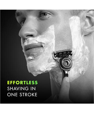 GilletteLabs Men's Razor Gift Set with Exfoliating Bar - Includes 2 Razor Blade Refills, Magnetic Stand, Shave Gel, and Mirror - Buy Online on GoSupps.com