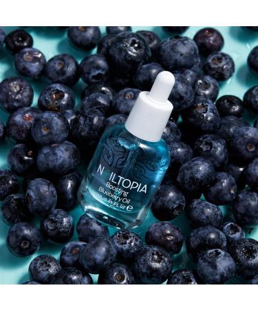 Nailtopia Blueberry Cuticle Oil - Revitalizing Nail Growth & Hydration | Bio-Sourced Nail Care - 0.41 oz - International Shipping Available - Buy Online on GoSupps.com