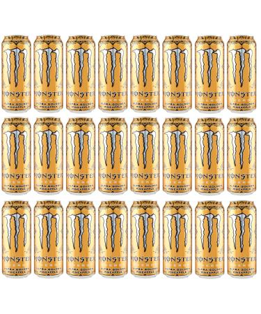 Italian Gourmet E.R. Monster Energy Zero Ultra Gold Pineapple Energy Drink No Sugar 500ml + Polpa di Pomodoro 400g