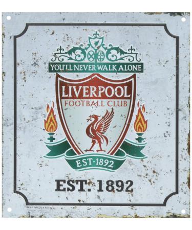 Liverpool Retro Logo Sign - Multi-Colour Multi-Colour Not applicable