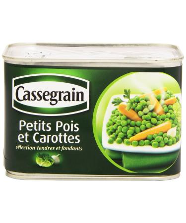 Cassegrain Cassegrain Small Peas Carrots 709 g Box - Pack of 6