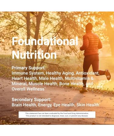 4Life RiteStart Men - Daily Nutritional Pack Supports Immune System Health - Daily Supplement Formula with Vitamin C D and Zinc - 30 Packets - Buy Online on GoSupps.com