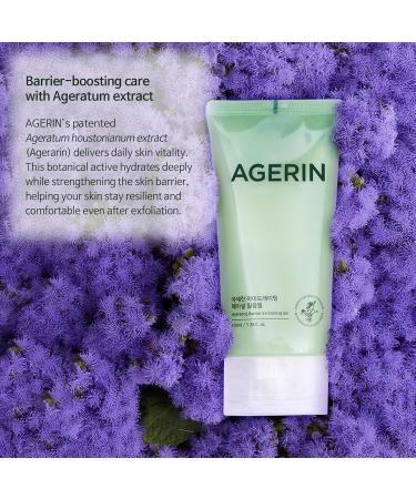 AGERIN Hydrating Barrier Exfoliating Gel Smart Protein-Responsive Exfoliator for Sensitive Skin Ageratum Extract 100ml / 3.38 fl.oz. - Buy Online on GoSupps.com