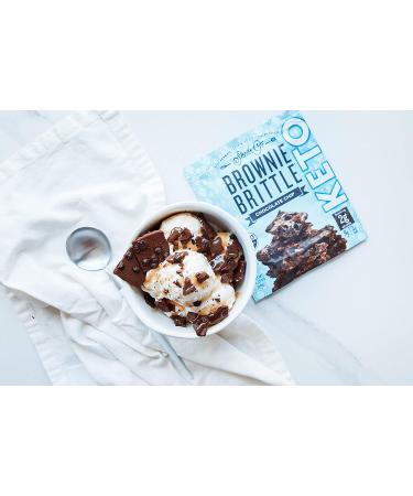 Keto Chocolate Chip Brownie Brittle - Low Carb Healthy Snack - 2.25oz (Pack of 3) - Buy Online on GoSupps.com