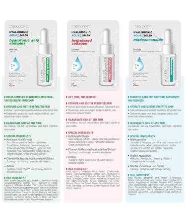 Hyaluronic Aqua Plus Essence Full Face Sheet Mask Combo - 36 Jumbo Value Pack for Hydration - Buy Online on GoSupps.com