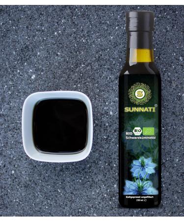  Sunnati Sunnati Organic Unfiltered Cold-Pressed Black Seed Oil 100% Pure 1000 ml (4 x 250 ml) - Buy Online on GoSupps.com
