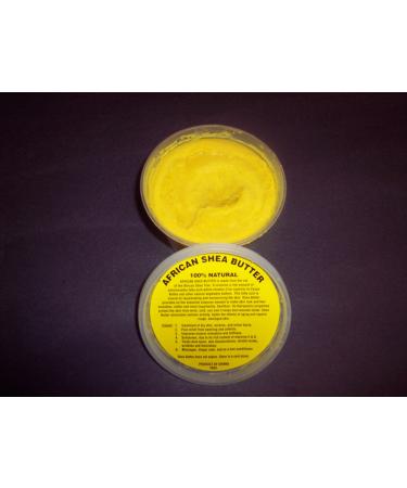 Soft & Fine African Shea Butter Cream From Ghana(100% Natural) About 14 Oz Net Weight-Two Packs