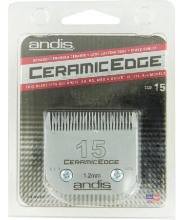 Andis Ceramic Blade Number 15 - Precision Grooming Tool for All Pets | Fast International Shipping - Buy Online on GoSupps.com