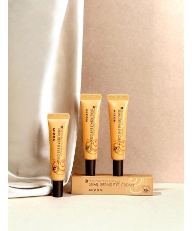 MIZON Snail Repair Eye Cream 15ml - Korean Skincare for Dark Circles Skin Regeneration & Moisturization - Buy Online Internationally - Buy Online on GoSupps.com