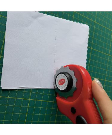 Fabric Cutting Blades Refill - 28/45/60mm SKS-7 Blades for Quilting, Scrapbooking, Sewing - Fits Fiskars, OLFA, Martelli, Dremel, Truecut, DAFA - Red Color - Buy Online on GoSupps.com