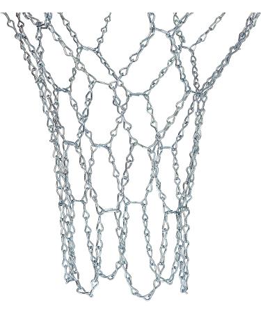 Basketball Net Heavy Duty Metal Chain Replacement with 12 S-Hooks and Set of Pliers to Tighten Hooks | Rustproof Galvanized Iron 21-Inch (53 cm) Net (2.5) 2.5mm Replacement Chain - Buy Online on GoSupps.com