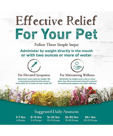 Earth Animal Herbal Remedies Supplement for Cats & Dogs - Cough, Wheeze & Sneeze - Buy Online on GoSupps.com