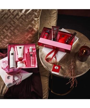 RITUALS Ayurveda Rebalancing Gift Set - Foaming Shower Gel, Shampoo, Body Cream & Oil - Indian Rose & Sweet Almond - Buy Online on GoSupps.com