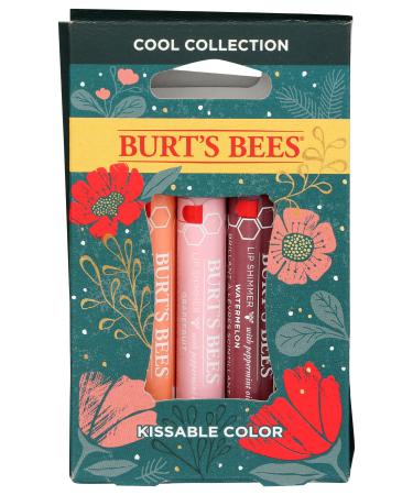 Burts Bees Cool Kissable Color Gift Set  1 EA