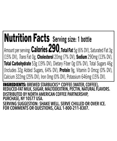 Starbucks Frappuccino Vanilla Coffee Drink 13.7 Fl Oz - Pack of 12 - Buy Online on GoSupps.com