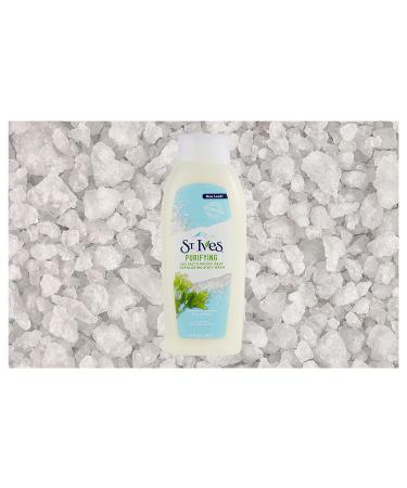 St. Ives Purifying Sea Salt & Pacific Kelp Exfoliating Body Wash 24 Fl Oz - Pack of 2 - Buy Online on GoSupps.com