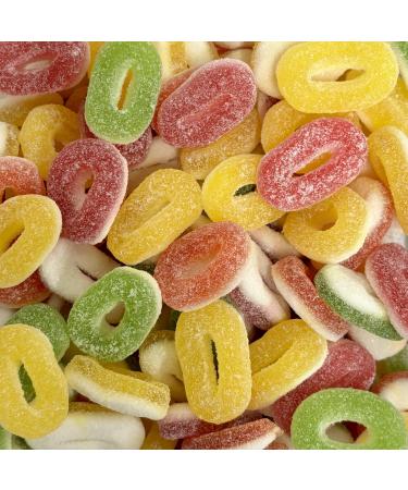 Fizzy Rings Bag 200g Share Bag by The Gourmet Sweet Company