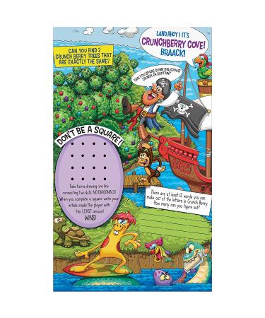 Cap'n Crunch Crunch Berries Cereal - 20.5oz Box | Delicious and Crunchy Breakfast Cereal - Buy Online on GoSupps.com