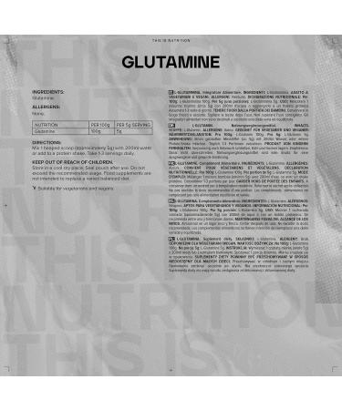 Bulk Pure L-Glutamine Powder 100g - Unflavoured, 6 Servings (Pack of 1) - Buy Online on GoSupps.com