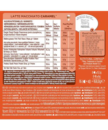 NESCAF Dolce Gusto Latte Macchiato Caramel 16 Capsules 168.8 g - Buy Online on GoSupps.com