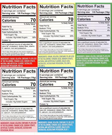 Starburst Gelatin Variety Pack of 5 | 1 Box Each - Watermelon  Blue Raspberry  All Pink Strawberry  Lemon and Cherry | Bundled with Ballard Jello Shot Recipe Card and Ballard Cold Treats Recipe Card - Buy Online on GoSupps.com