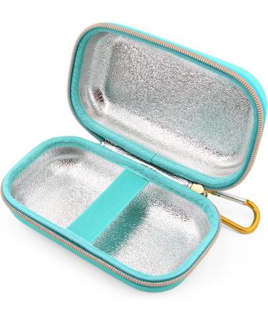CASEMATIX Turquoise Asthma Inhaler Case for Travel Fits Spacer Mask and Accessories Case Only - Buy Online on GoSupps.com