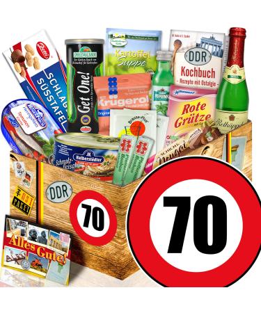 ostprodukte-versand Specialties Gift/DDR Box L/Birthday 70 / Gift Idea Mother