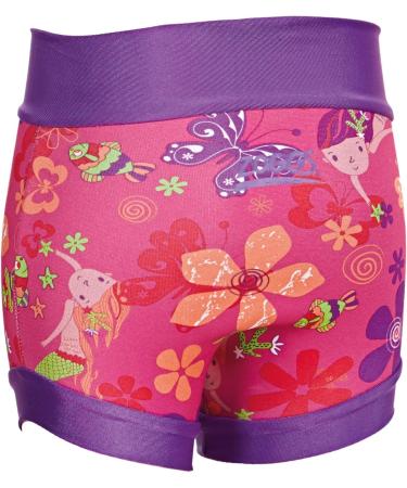 Zoggs Kids' Mermaid Flower Swimsure Nappy 6-9 months/6-9 kgs - Multi-Coloured - Buy Online on GoSupps.com