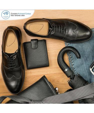 Kaps Insoles for Men & Women - Premium Shoe Inserts with Pecari Carbonex & Odor Control | Size 39 EUR L6 UK L8 US - International Shipping - Buy Online on GoSupps.com