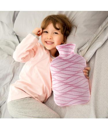 Roseo 2L Hot Water Bottle with Soft Cover - Pain Relief for Back, Neck & Shoulders | Cozy Nights - Buy Online on GoSupps.com