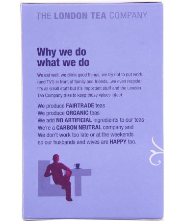 London Tea Organic Earl Grey Teabags 20 bags - Buy Online on GoSupps.com