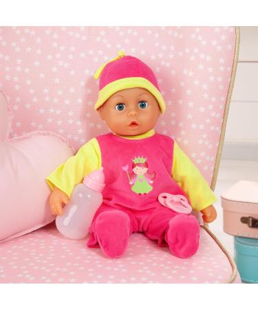 Buy Bayer Design 93806AA Interactive Talking Baby Doll - Soft Body 38 cm with Pacifier & Bottle - Perfect Gift for Kids | International Shipping Available - Buy Online on GoSupps.com