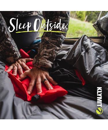 Klymit Pillow X: Lightweight Inflatable Travel Pillow for Backpacking, Hammock, and Camping - Red - Buy Online on GoSupps.com