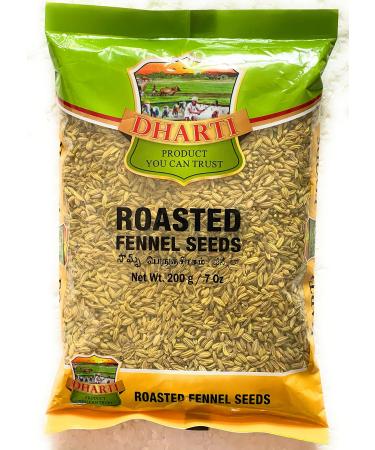 Dharti Roasted Fennel Seeds - 200 Gram - Buy Online on GoSupps.com
