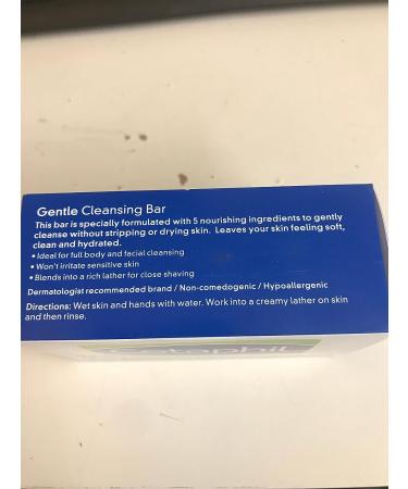 Cetaphil Gentle Cleansing Bar for Dry Sensitive Skin - 4.5 oz (Pack of 1) - Buy Online on GoSupps.com