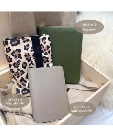 DELOA Diaper Bag - Spacious & Stylish Baby Diaper Organizer for On-the-Go | Small Diaper Bag (Leo) - Buy Online on GoSupps.com