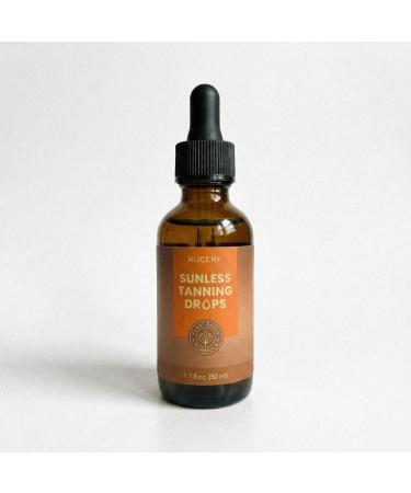 Deep Bronze Face Tan Drops Multi-Tone Intensity Sunless Tanning Serum Professional Dark Fake Tan for Face & D colletage 1 Fl Oz Vegan Natural & Organic Ingredients