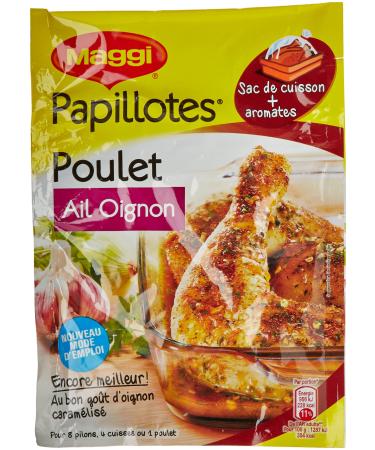 Maggi Papillotes Poulet Ail Oignon (1 sachet) -36g