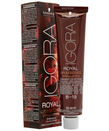 Schwarzkopf SK Igora Opulesc. 8-19 Light Blonde Cendr Violet 60ml Light Blonde Cendr Violet 1 piece (1 pack)