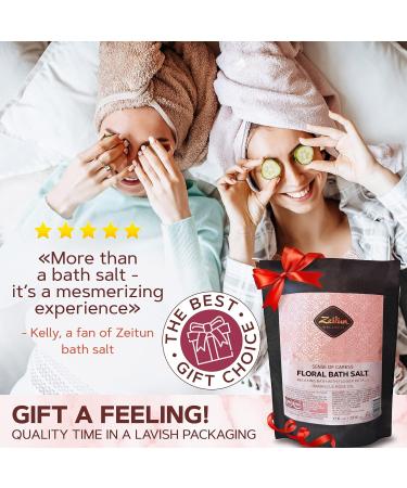 Premium Pink Bath Salts for Women | Relax & Rejuvenate | International Shipping - Buy Online on GoSupps.com