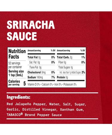 Brand Sriracha Sauce 11 oz - Buy Online on GoSupps.com