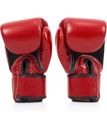 Fairtex BGV1BR Muay Thai Boxing Gloves - Breathable 12 oz for Men Women Kids | High Quality Light & Shock-Absorbing MMA & Kickboxing Gear - Buy Online on GoSupps.com