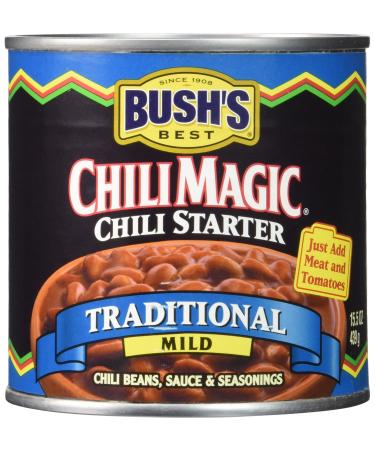 Bush's Best Chili Magic Traditional Mild Chili Starter (Case of 12)